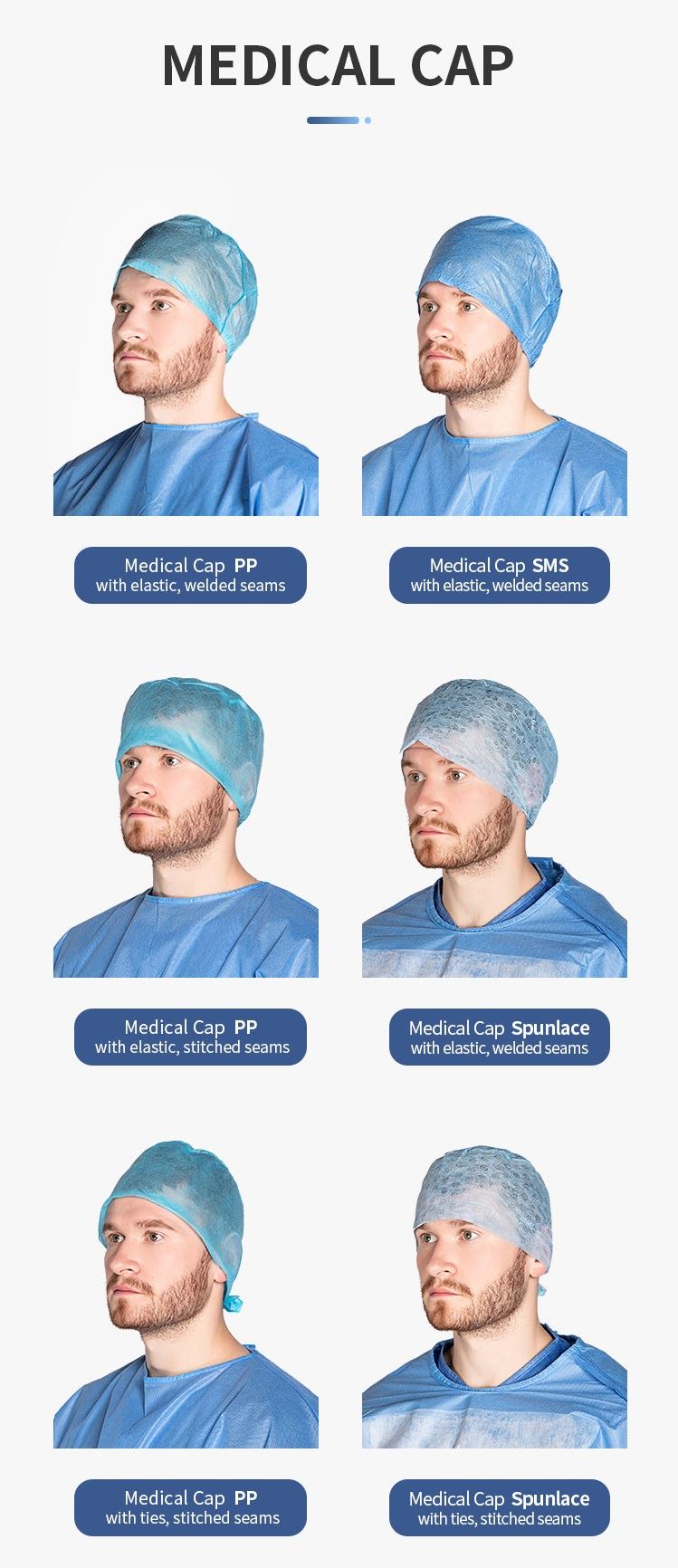 surgical caps-D
