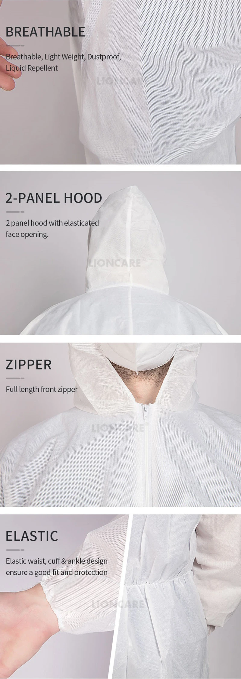 LIONCARE COVERALL C50 4 LIONCARE COVERALL C50 4